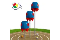 Квестбол (бочонок) модель 4 с прямыми трубами (3 шт)