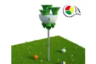 Квестбол (полусфера) модель 4 с прямыми трубами и воронками