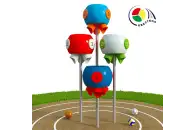 Квестбол (арбуз) модель 6 с прямыми трубами (4 шт)