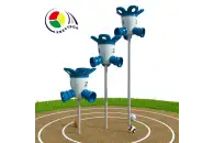 Квестбол (цветок) модель 3 с фигурными трубами (3 шт)