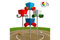 Квестбол (кубышка) модель 5 с фигурными трубами (4 шт)