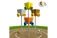 Квестбол (кубышка) модель 6 с прямыми трубами (4 шт)