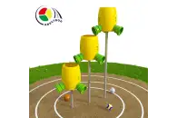 Квестбол (эллипс) модель 3 с фигурными трубами (3 шт)