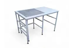 Стол лабораторный для весов СЛ-200/3, камень 400х400 мм1