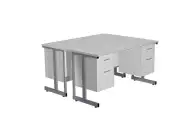 Стол лабораторный островной СЛ-220 серия Премиум