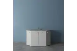 Стол-мойка торцевая ЛК-1500 СМС-Д1
