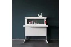 Стол лабораторный с полкой ЛК-1200 СМ1