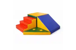Комплект мягких модулей Горка спортивная1