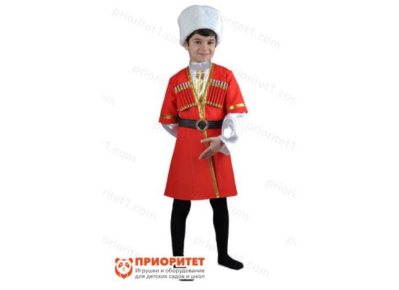 Детский костюм «Джигит» (красный)