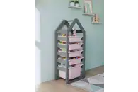 Стеллаж Труфаст мини СЕРЫЙ, My Chudo