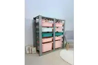 Стеллаж Труфаст БИГ без крыши, СЕРЫЙ
