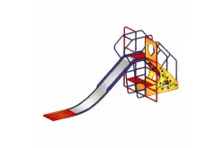 Уличная горка для детей h ската=1200мм1