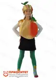 Детский карнавальный костюм для девочки «Персик»1
