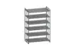 Стеллаж для инвентаря 2-сторонний 1900х1250х700мм СТ-216