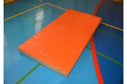 Мат гимнастический 2х1,5х0,1м ПРОФИ (иск. кожа) М100-181