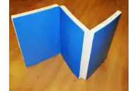 Мат гимнастический складной 2х3х0,1м ПРОФИ (иск. кожа, 3 сложения) МС100-26
