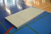 Мат гимнастический с липучкой по короткой стороне 2х1,5х0,2м ПРОФИ (тент, антислип) М200-11