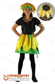 Детский карнавальный костюм для девочки «Подсолнух №1»1