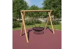Качели одинарные с гнездом1