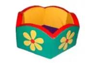 Сухой бассейн шестигранный — D130см, Н50см, В8см
