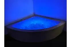 Угловой сухой бассейн с подсветкой — 1,5*0,4*0,1 м1