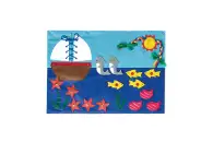 Коврик дидактический Море 50*70*1см см