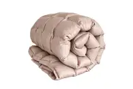 Утяжеленное одеяло Comfort бежевое современное 140х200 см, 7 кг