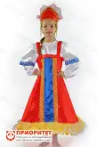 Детский карнавальный костюм для девочки «Русский народный»1