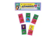 Домино пластиковое в пластиковом футляре. Лесные животные (Арт. 254038)