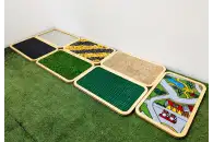 Сенсорная тактильная дорожка составная, 8 элементов