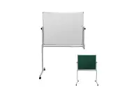 Поворотная магнитно-комбинированная доска 75х100 см