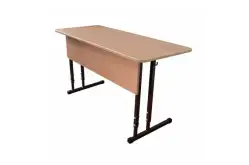 Стол ученический Умник, двухместный, 120х50х52-82 см1