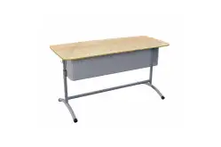 Стол ученический Формула, двухместный, 120х50х52-82 см1