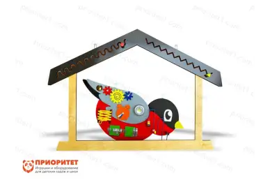 Бизиборд «Величавый снегирь»