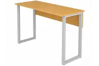 Стол двухместный Лофт нерегулируемый 6 г/р, бук, серый каркас