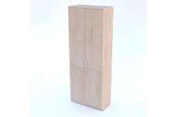 Шкаф школьный для учебных пособий с дверями из ЛДСП 37×77×200 см1