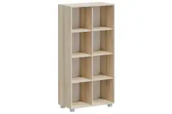 Шкаф школьный стеллаж, тип 2, 38,4×73,8×151 см1