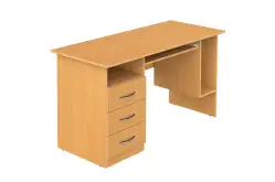 Стол для учителя компьютерный 1-тумбовый 140х60х76 см, модель 31