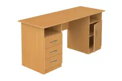 Стол для учителя письменный 2-тумбовый 160х60х76 см, модель 41
