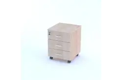 Тумба подкатная с 3 ящиками 44х45х58 см1
