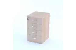 Тумба приставная с 4 ящиками 44х60х74 см1