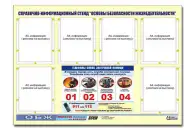 Стенд «Основы безопасности жизнедеятельности», 80 × 110 см, 6 карманов