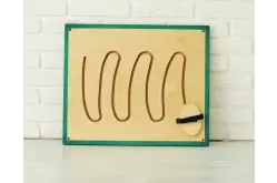 Панель-лабиринт Рисуем ногами №1 Волна1