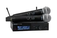 Цифровая двухканальная радиосистема SHURE SLXD24D+E/58-G65
