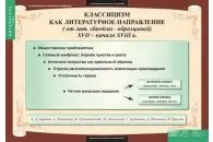 Комплект таблиц Литература 9 класс (12 таблиц)