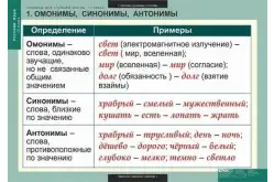 Таблицы для старшей школы по русскому языку 11 класс (16 таблиц )1