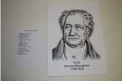 Портреты Зарубежных писателей (16 шт. ч/б 30х40 лам.)1