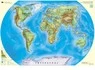 Большая ламинированная карта мира с онлайн-сценариями игр