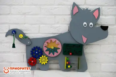 Бизиборд «Серенький волчок» №2