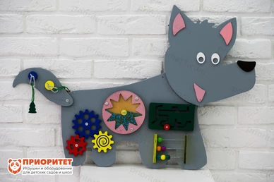 Бизиборд «Серенький волчок» №2